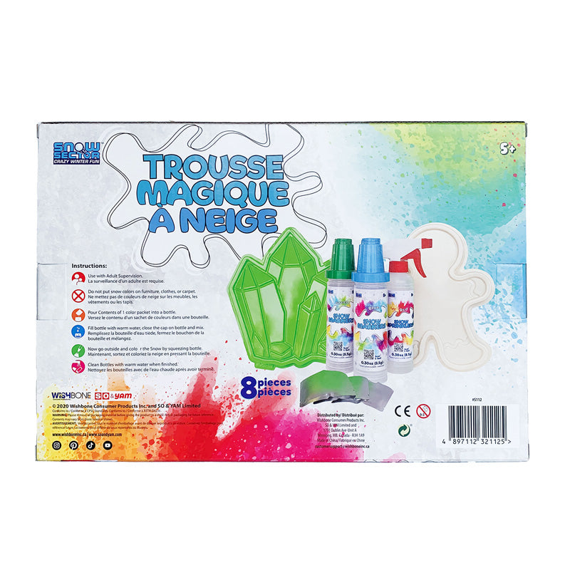 Kit Snow Magic Kit d'activités d'hiver en plein air