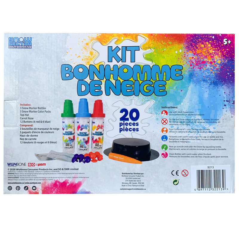 SnowMan Kit -20 Pieces Set