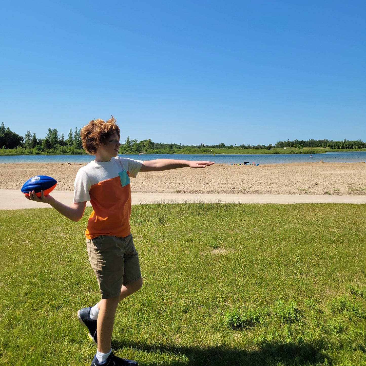 Zoft 2 Jr. Ball Sport Pack | Soft Foam Soccer Ball & Spiral Football Set