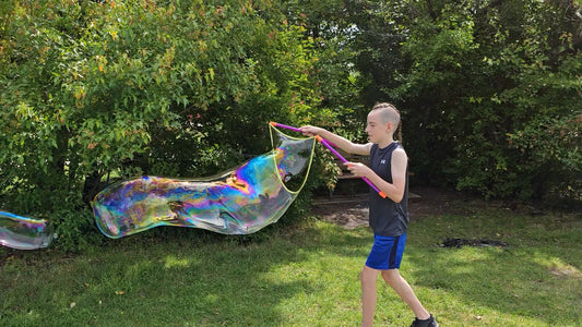 Crazy Yoobbles Bubbles Giant Bubble - Solution and Wand