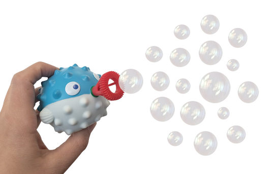 Lil'Squeezer Bubble Blower Blowfish