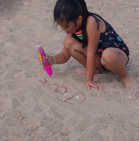 Snow and Sand Coloring Markers 4 Pack Assorted Colors