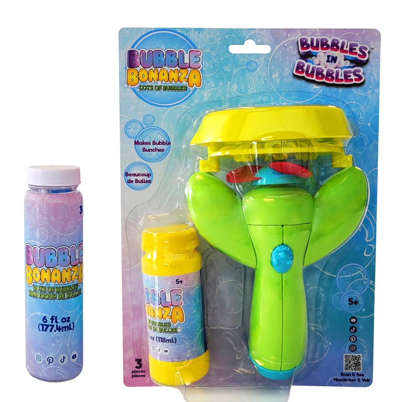Bubble Bonanza Bubbles in Bubbles avec bouteille supplémentaire de 6 oz