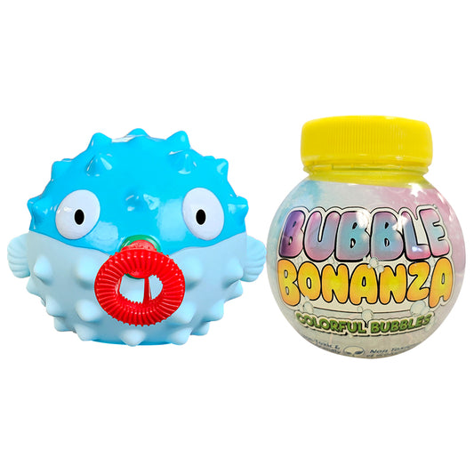 Lil'Squeezer Bubble Blower Blowfish