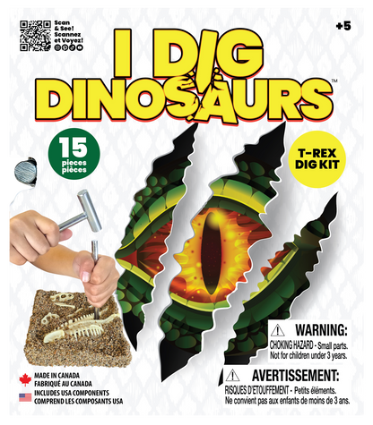 J'aime les dinosaures Big Kit T-Rex