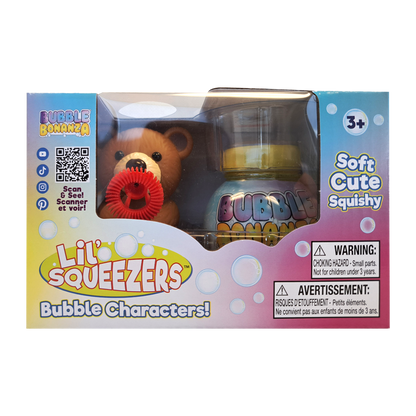 Lil'Squeezer Souffleur de bulles Ours brun