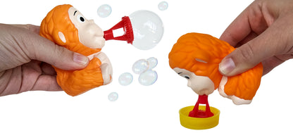 Squeeze Bubble Toy for Kids | Lil'Squeezer Bubble Blower Monkey