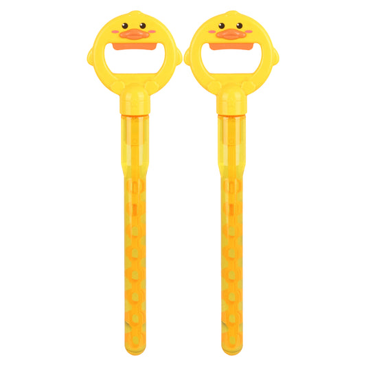 Duck 5 Wands Bubble Stick 2 Pack | Multi Wand Bubble Maker for Kids