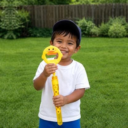 Duck 5 Wands Bubble Stick 2 Pack | Multi Wand Bubble Maker for Kids