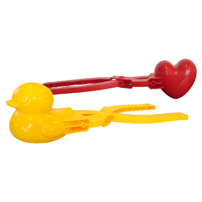 Duck and Heart Snowball Makers
