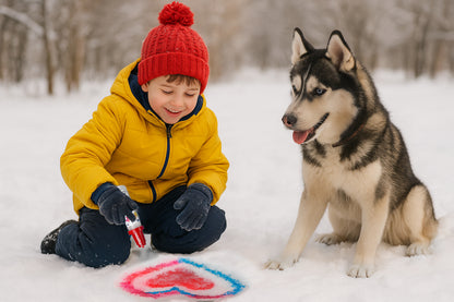 Snow Magic Kit for Kids | Outdoor Winter Fun Set with Snow Molds & Markers
