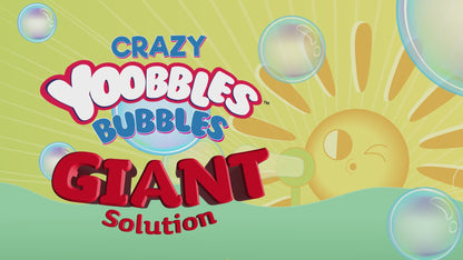 Crazy Yoobbles Bubbles Giant Bubble - Solution and Wand