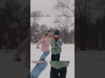 Souffleur de bulles de glace Crazy Ice Bubbles et solution de 3,5 onces